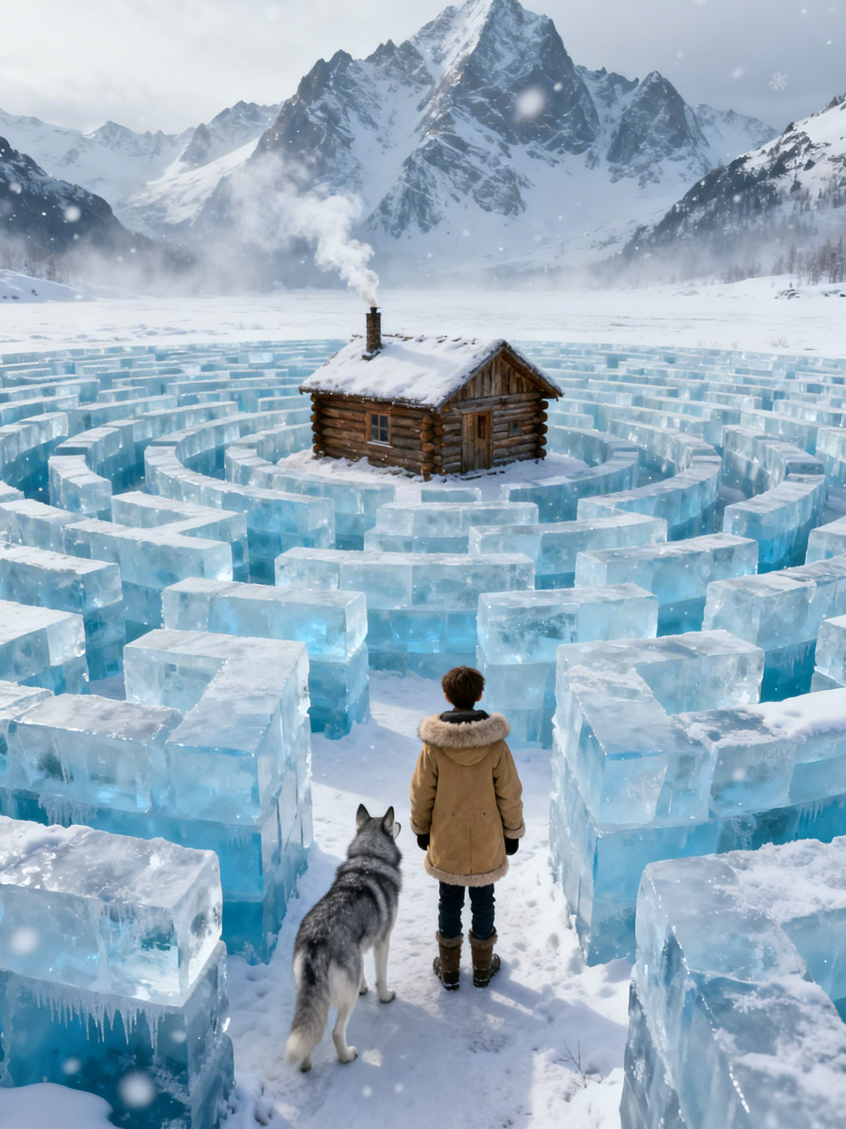 A Seventeen-Year-Old Built an Ice Wall Around His Cabin—Then a Midnight Disaster Proved Why He Did It