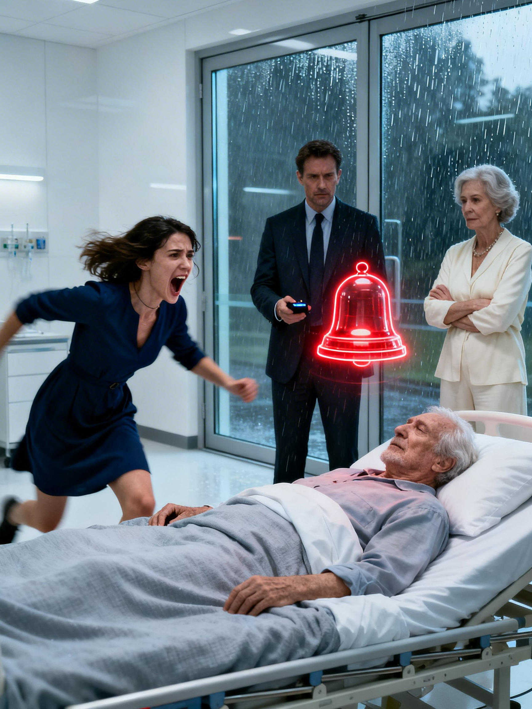 While Grandpa Lay in the ICU….