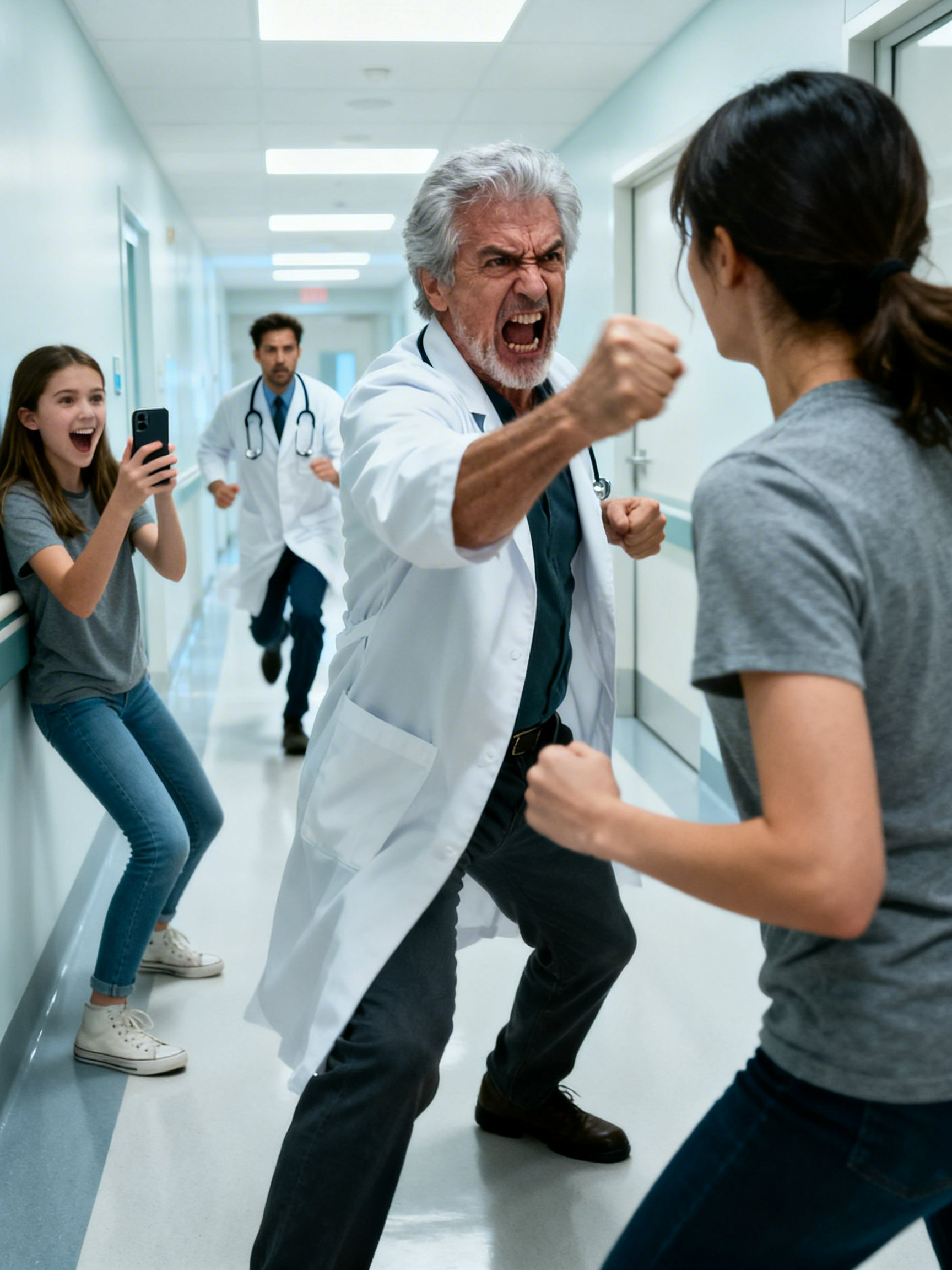 My Father Yelled “Shut Up” as I Crumpled on the ER Floor—But One Hidden Recording and a Stranger’s Kindness Turned Their Cruel Game Against Them