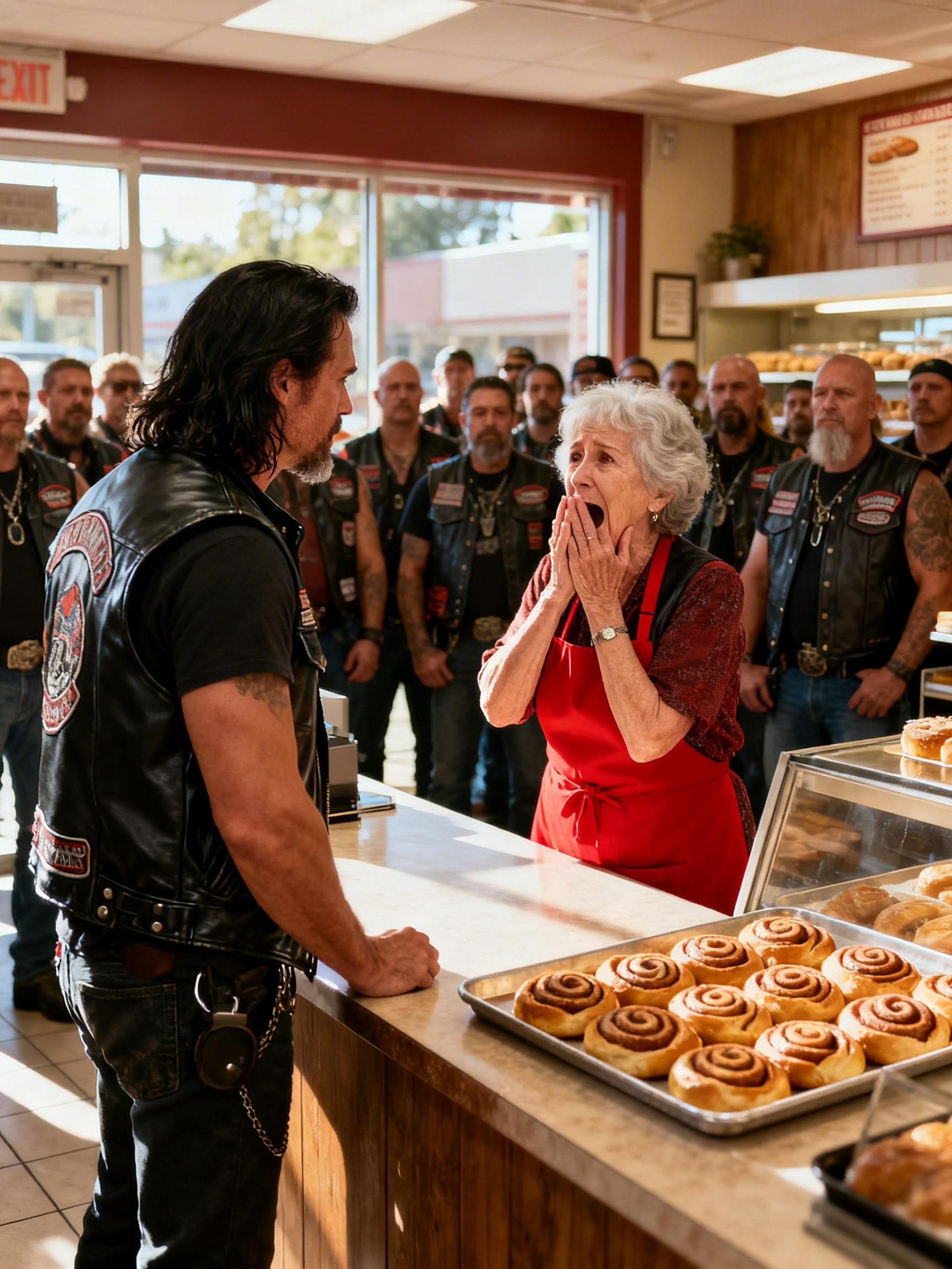 She Fed a Homeless Boy at Her Tiny Diner—Twenty-One Years Later, 97 Bikers Came to Repay Her Kindness