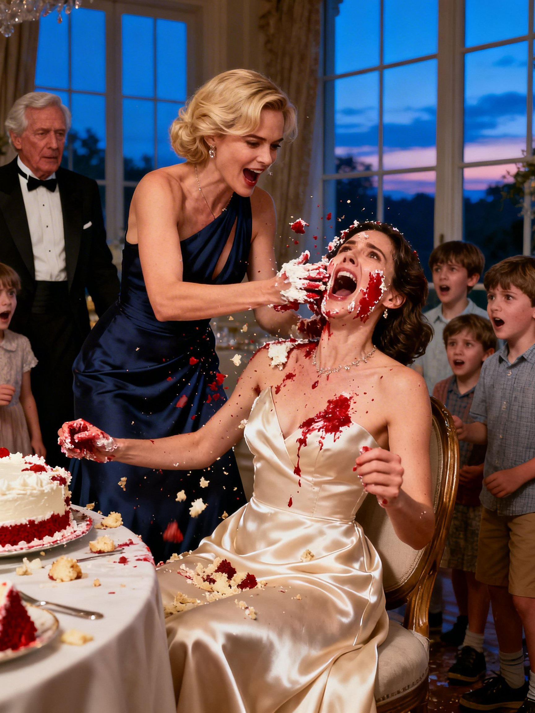 She Smeared Cake and Blood Across My Face—But the ER Doctor’s Call Turned Her “Joke” Into a Crime