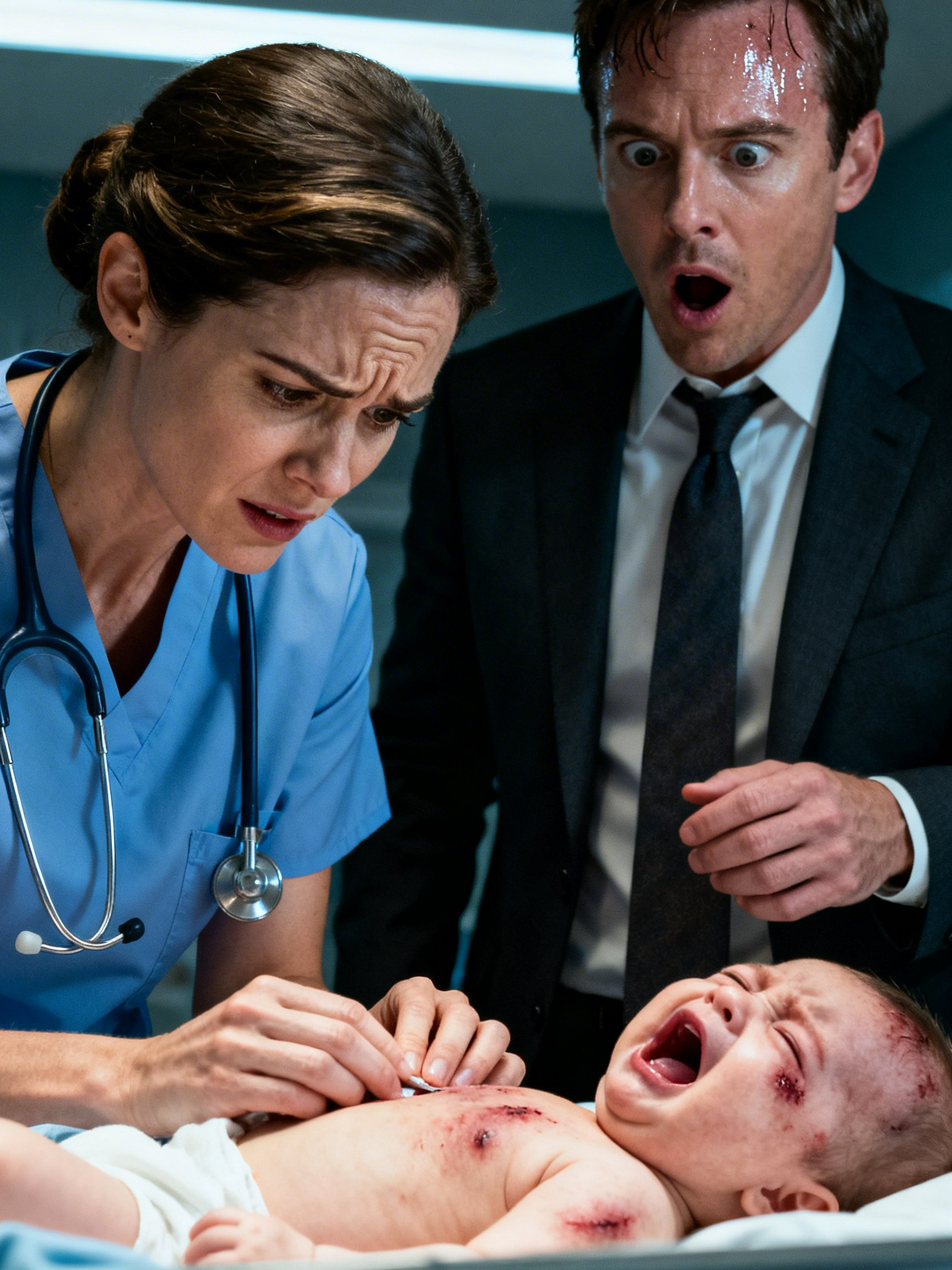 The Mafia Boss’s Baby Screamed in Agony Until a Broke Nurse Broke One Rule and Saved Him