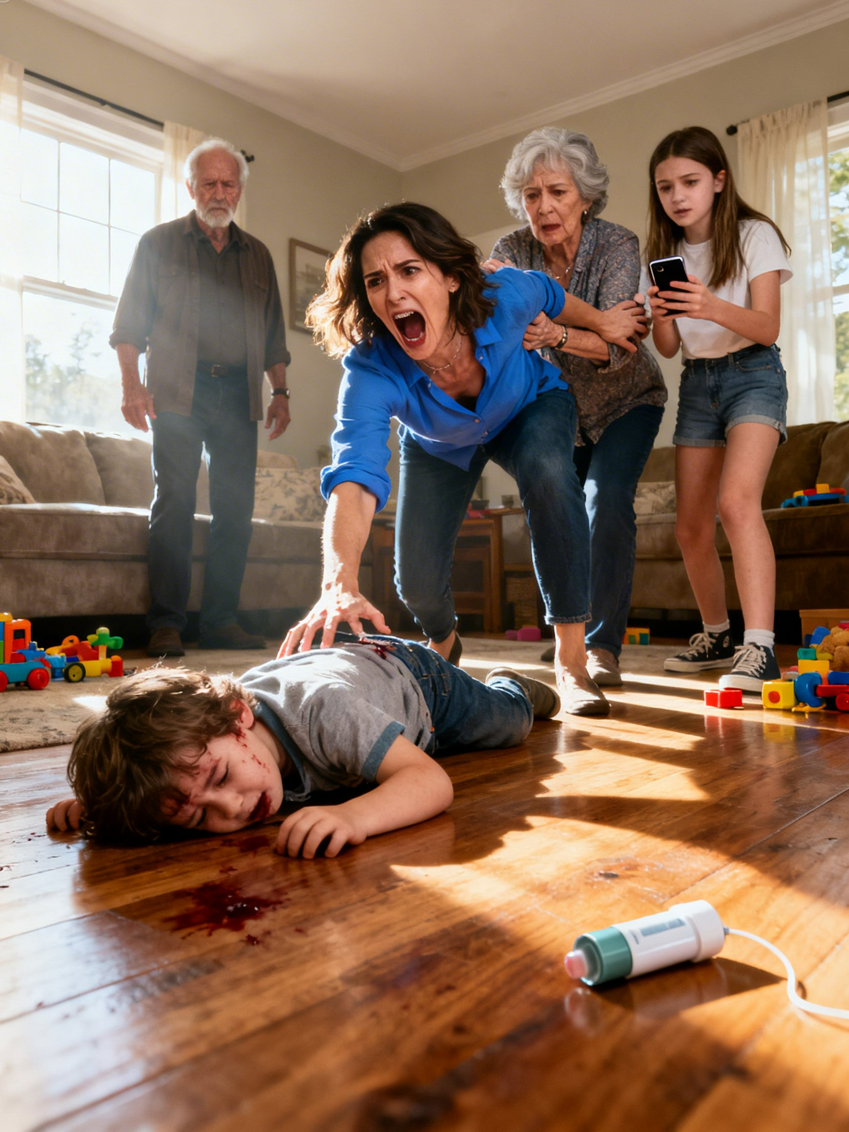 My Daughter Turned Blue While My Family Held Me Back—And One Neighbor’s 911 Call Changed Everything Forever