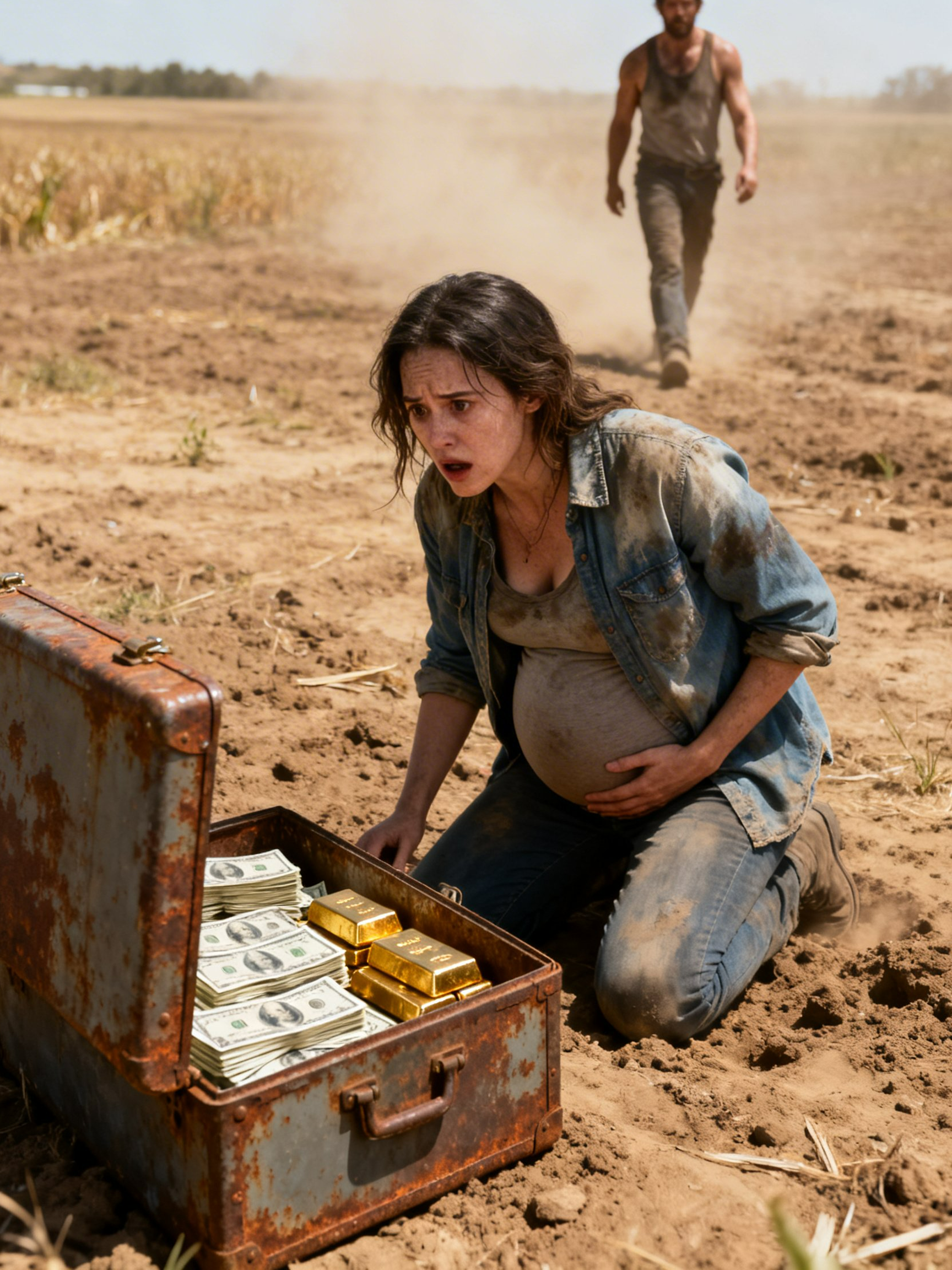 He Worked His Pregnant Wife to the Bone in the Fields—Until She Unearthed the Truth Buried There