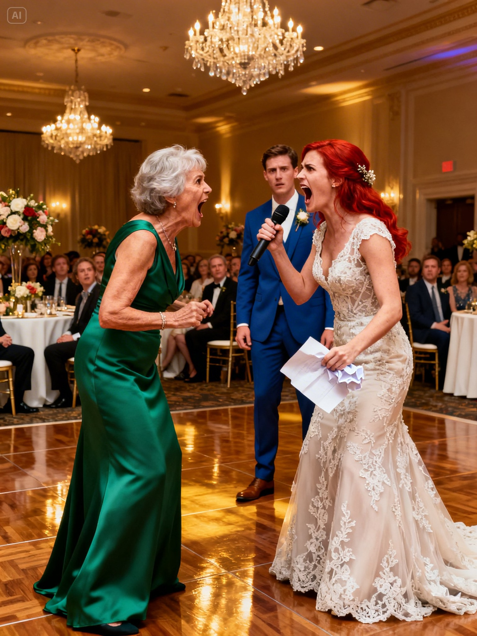 In The Middle Of My Wedding, My Mother-In-Law-To-Be Declared: “If You Don’t Forfeit Your Inheritance Rights To The 10 Condos, The Wedding Is Off.” I Walked To The Microphone And Had 3 Announcements Of My Own…