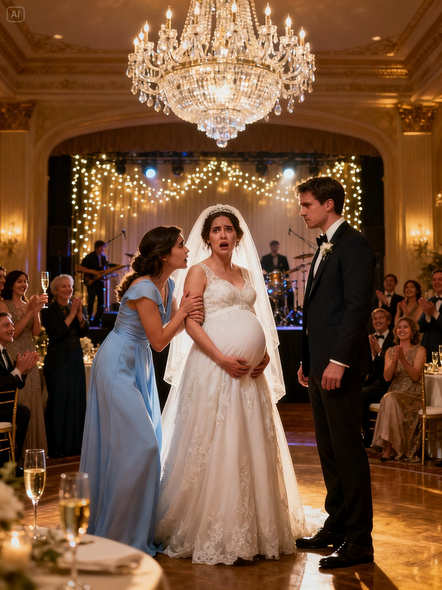 I was 5 months pregnant, wearing my dream dress at our engagement party, and ready to say ‘I do.’ Then my future sister-in-law whispered 7 words in my ear. I called off the wedding on the spot….