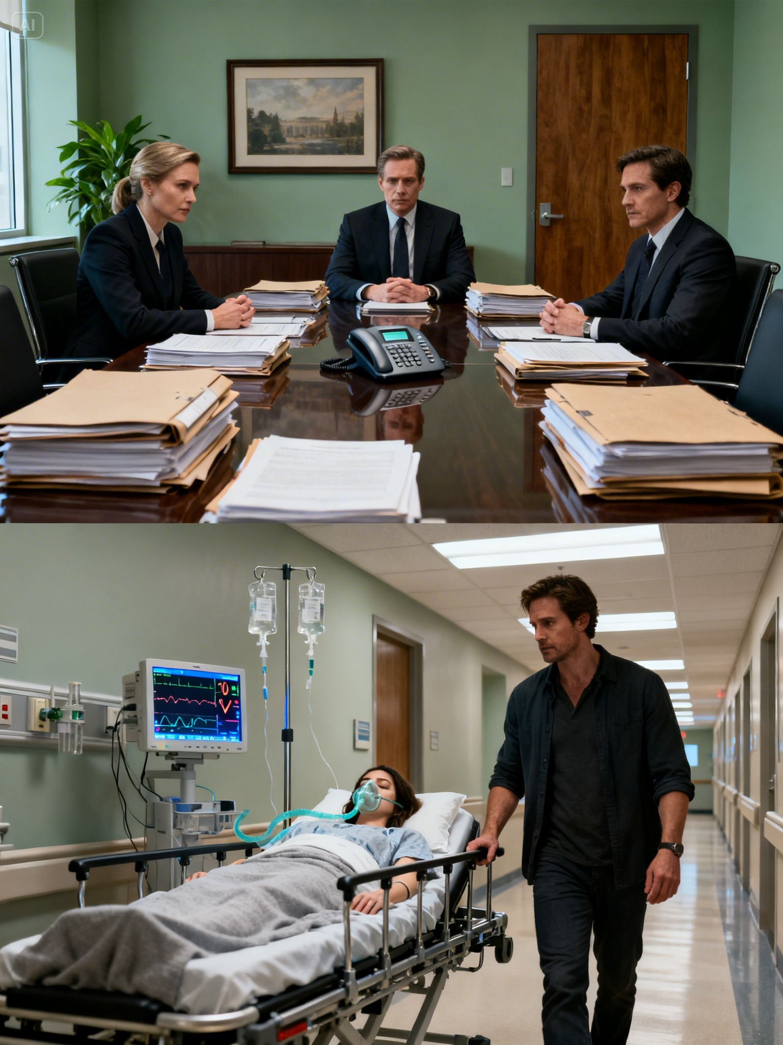 One phone call. Two emergencies. And a truth that could destroy everything.