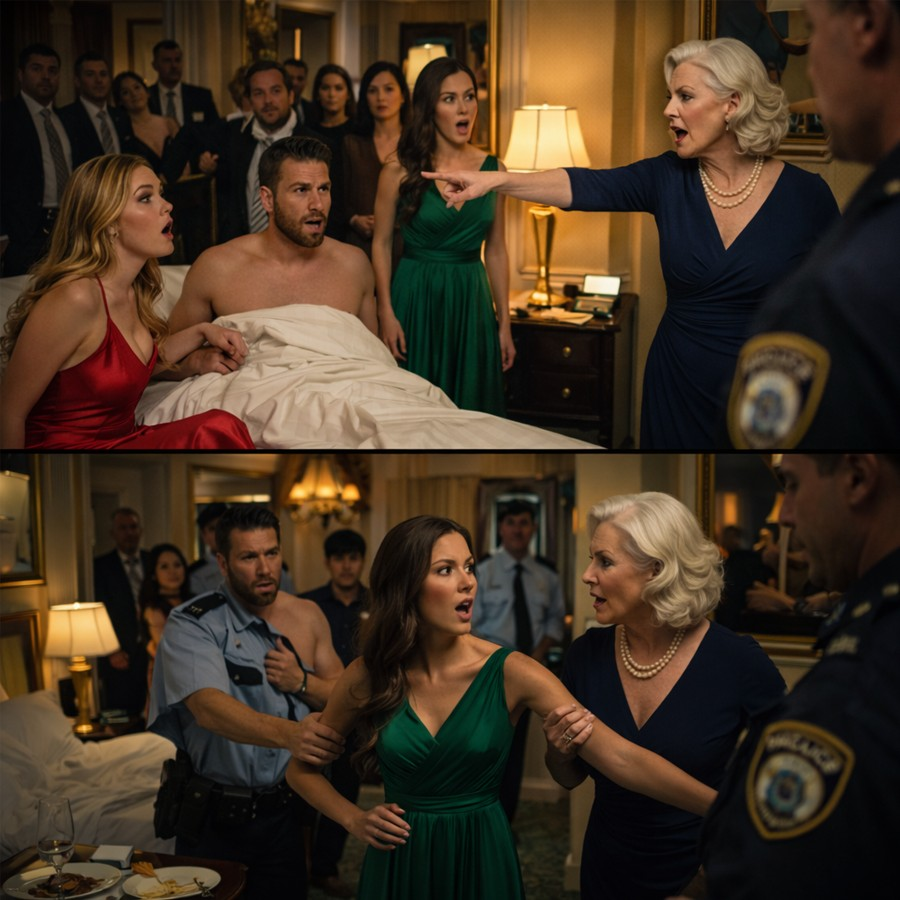 My husband is “working overtime” at his secretary’s penthouse apartment. My billionaire mother-in-law just “dealt with” both of them….