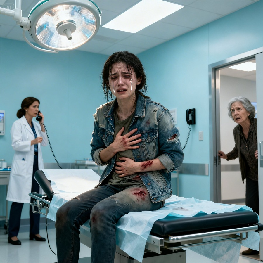 My brother broke my ribs. Mom whispered, “Stay quiet—he has a future.” The doctor saw my bruises, looked at me, and said, “You’re safe now.” Then she picked up the phone… and my world changed.