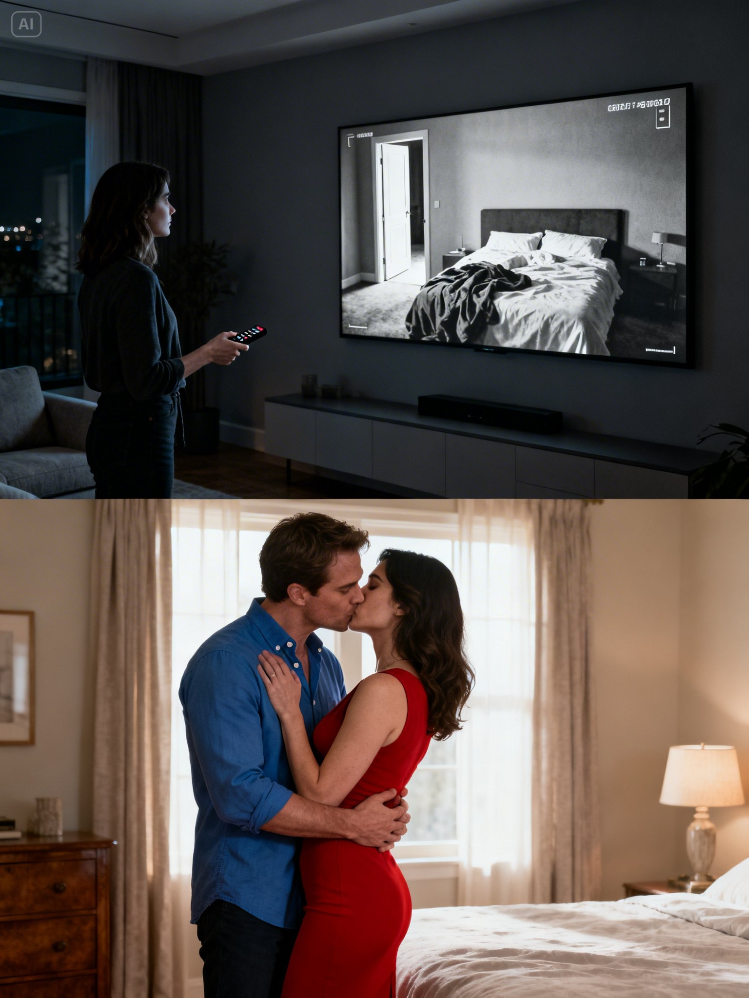 I was just buffering. I installed a hidden cam to catch my housekeeper stealing. Instead, I caught my husband and my best friend doing something much worse.