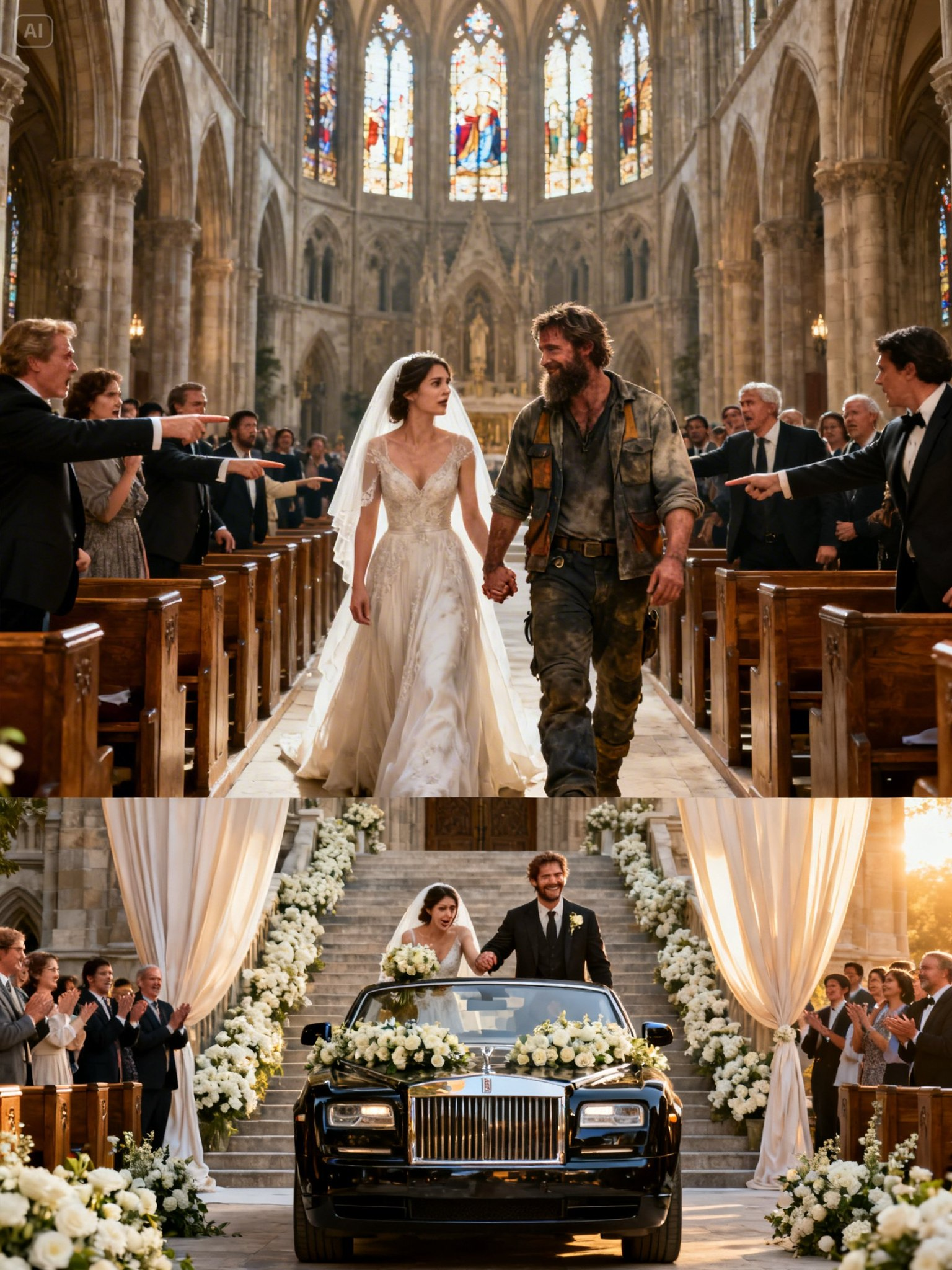 My fiancé dumped me for a ‘Gold Digger’s Dream.’ So I married the drifter who saved my life—until a fleet of Rolls-Royces showed up at our wedding.