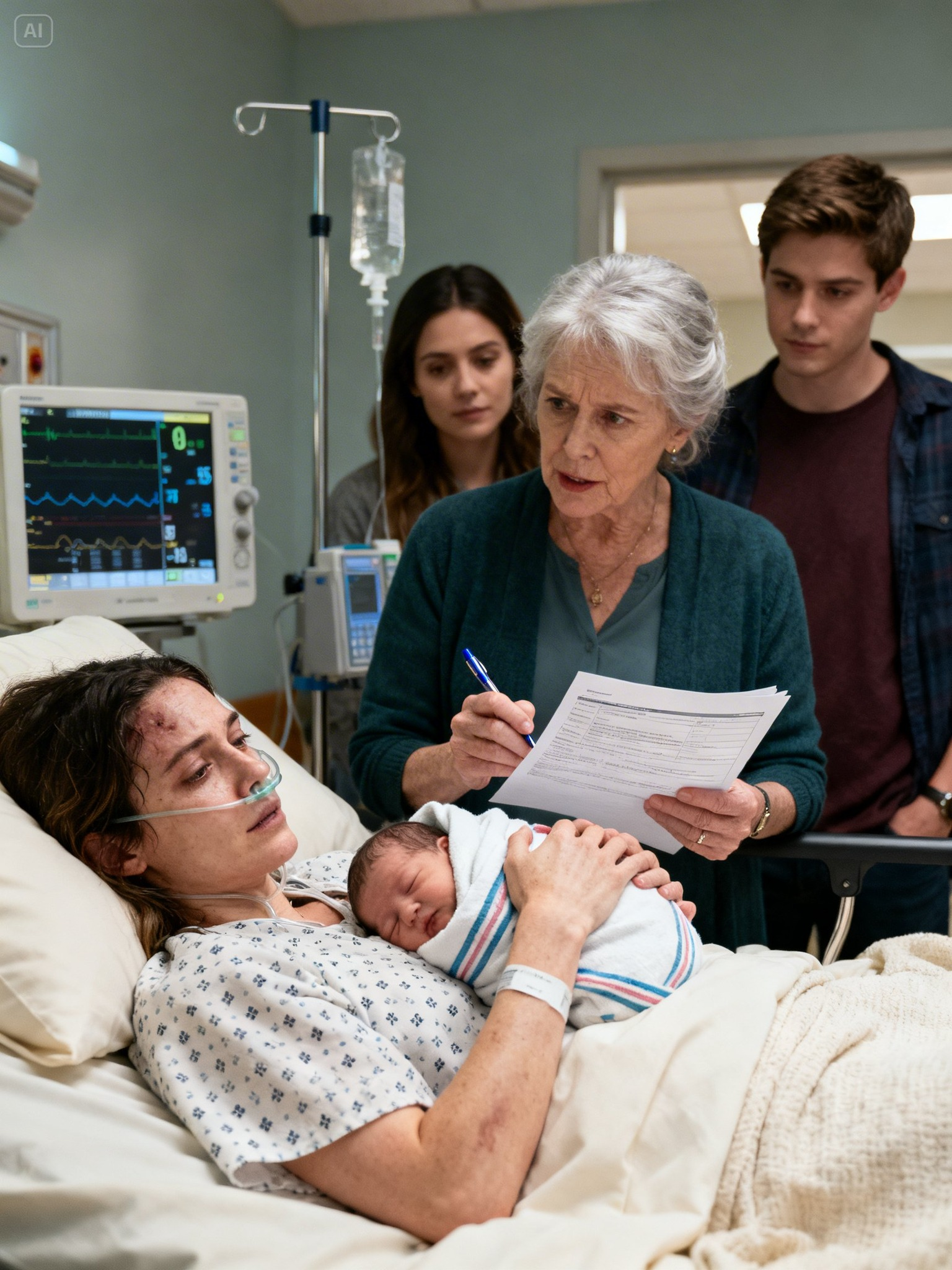 I just gave birth, and my in-laws forced me to sign divorce papers. They called me a “nobody waitress.” Little did they know, I was the one secretly funding their entire empire.