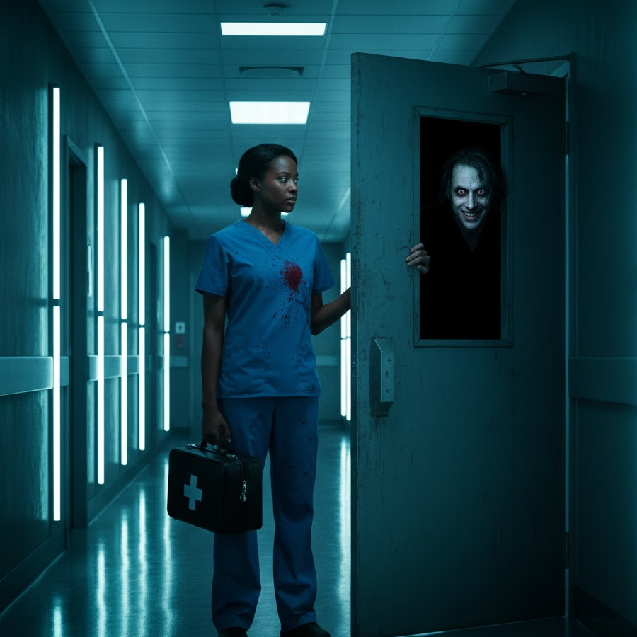 Naomi stood frozen in the hallway of her own home, her hand on the doororknob, her body swaying with exhaustion.