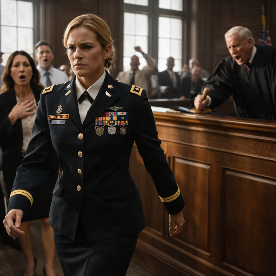 The moment I pushed through the heavy oak doors, the federal courtroom went quiet in a way that felt rehearsed.