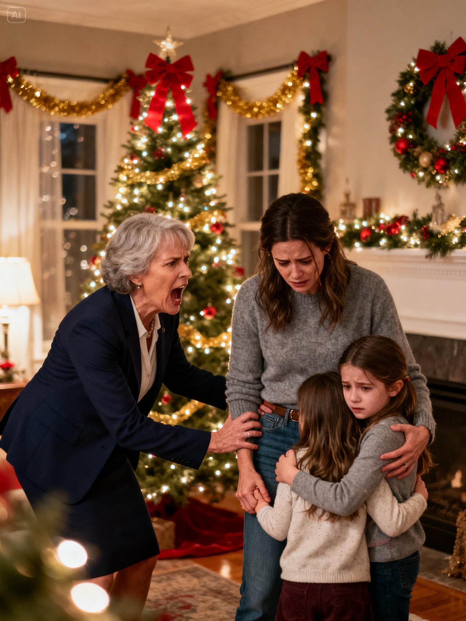 “I Need a Grandson to Carry the Name.”. My Mother-in-Law Called My Daughters “Genetic Dead Ends” and Left Me to Clean Her Mansion on Christmas Eve. She Came Home to a Foreclosure Notice. S