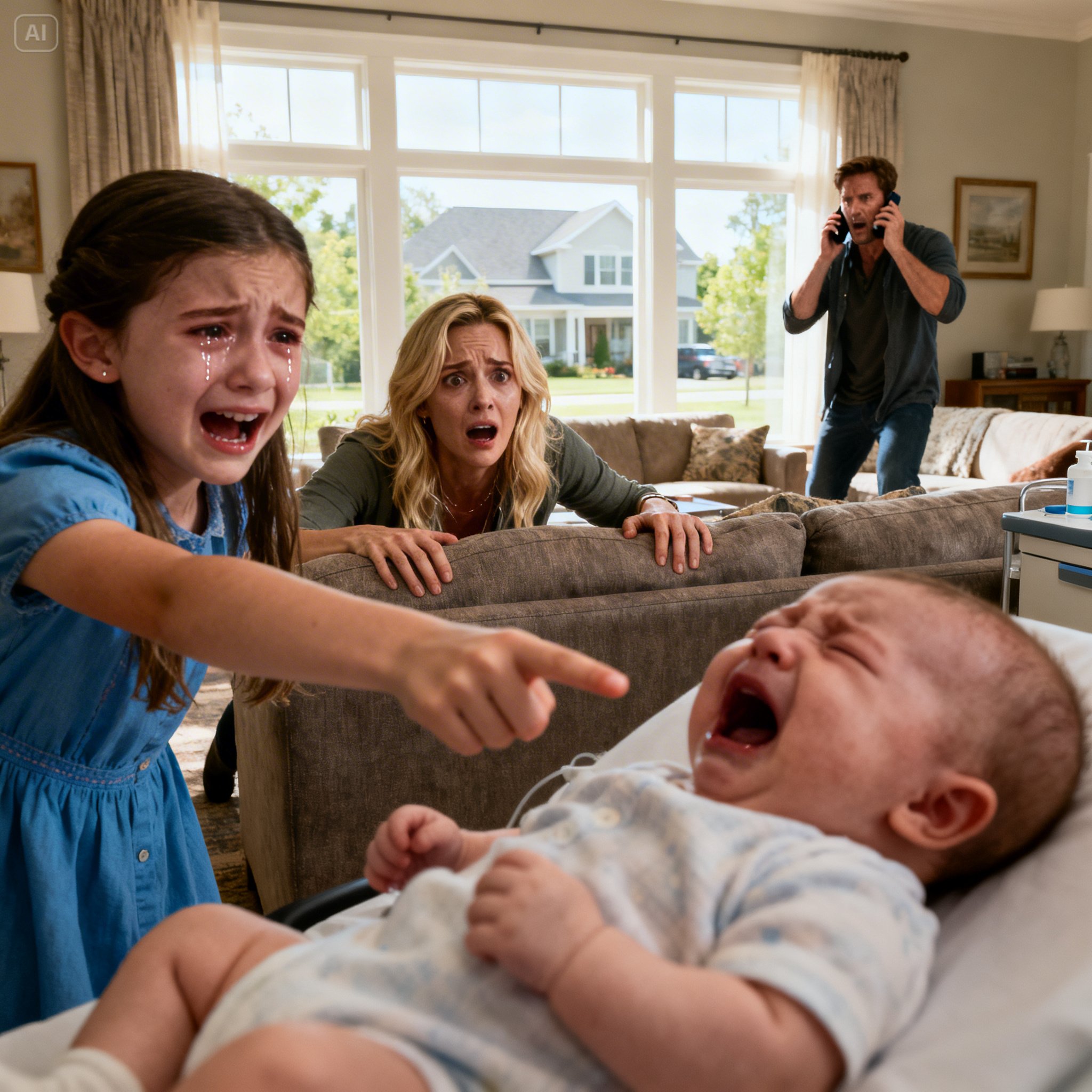 When my six-year-old daughter screamed my name from the living room, I thought she was just excited.