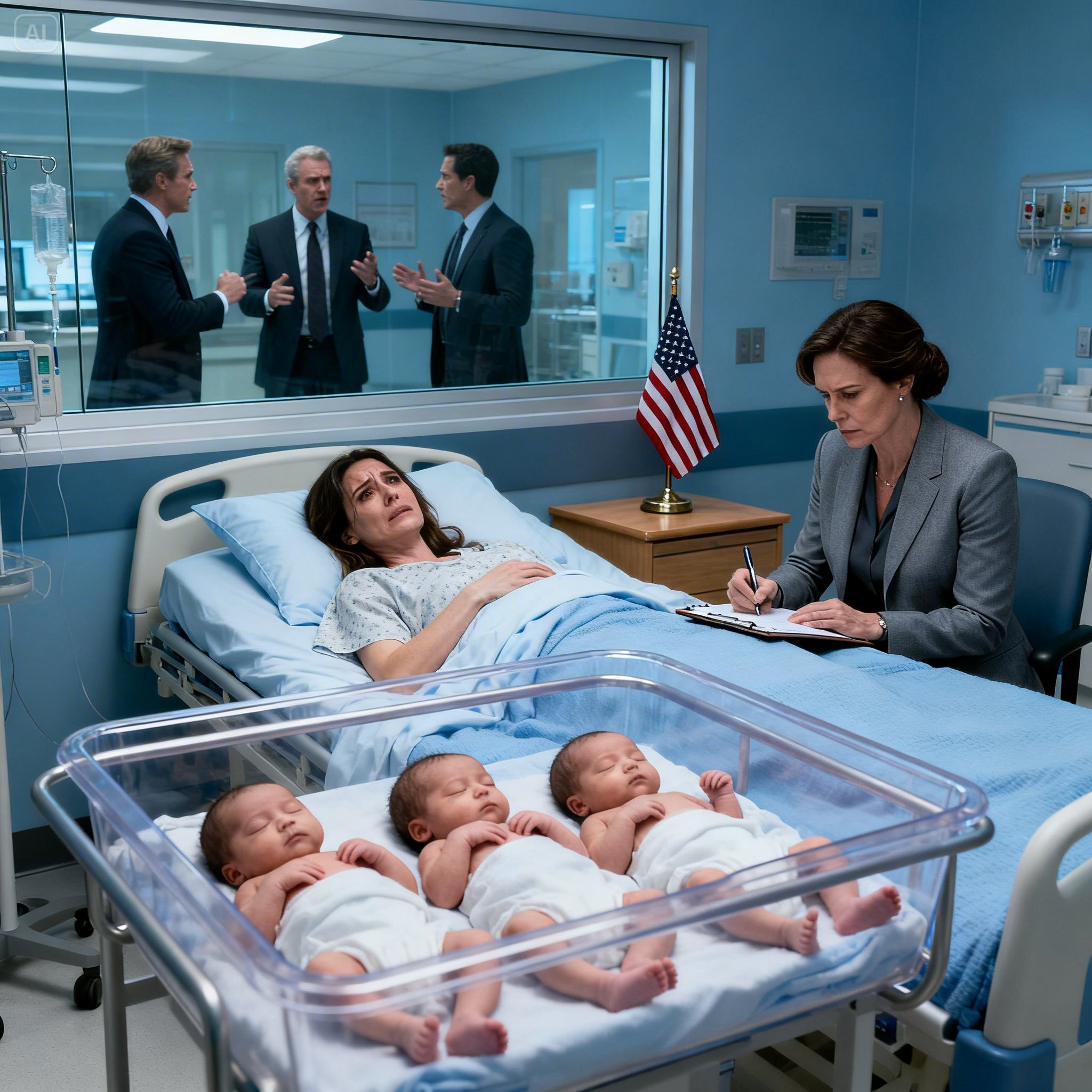 The stinging scent of industrial antiseptic in the hospital corridor couldn’t mask the chill radiating from the man standing there.