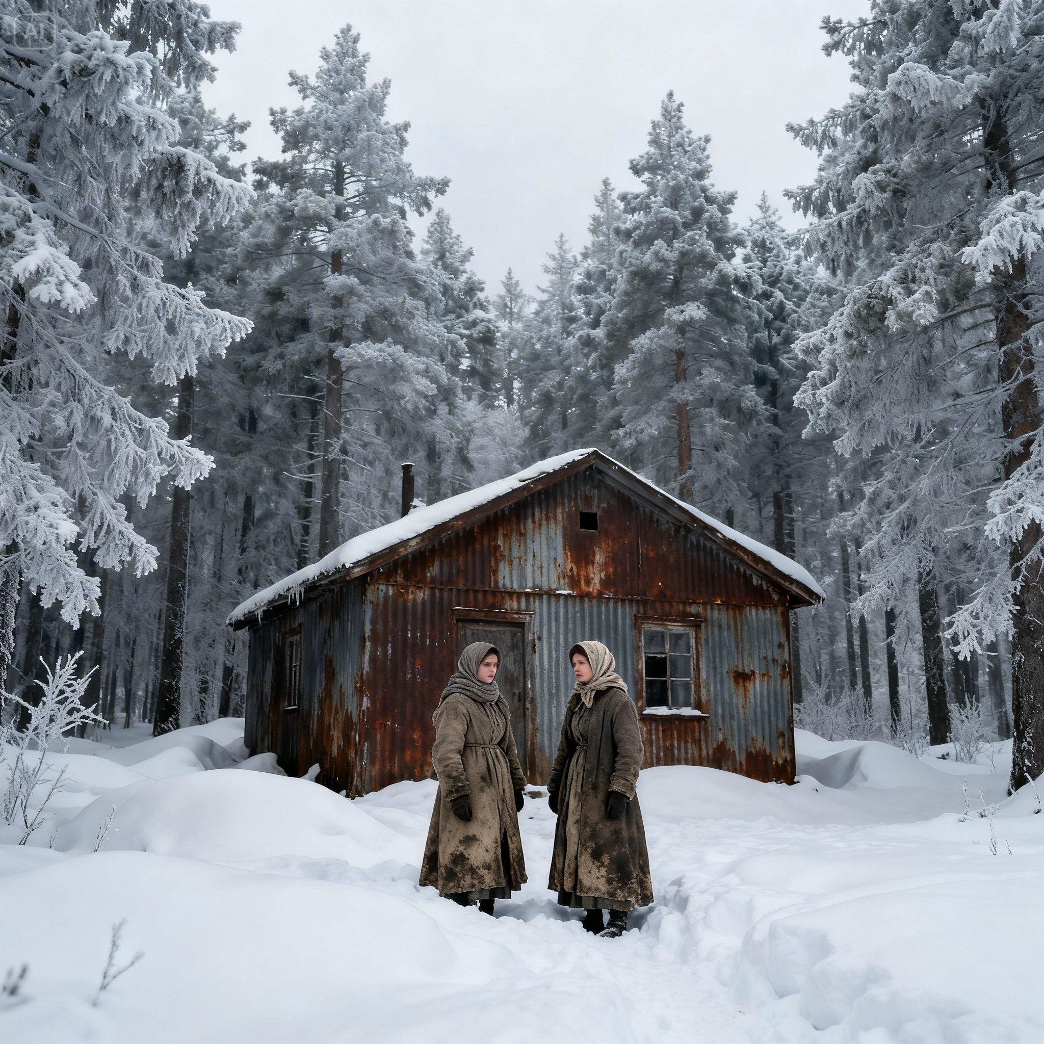 The winter the power grid failed in Ironwood, the snow came sideways.