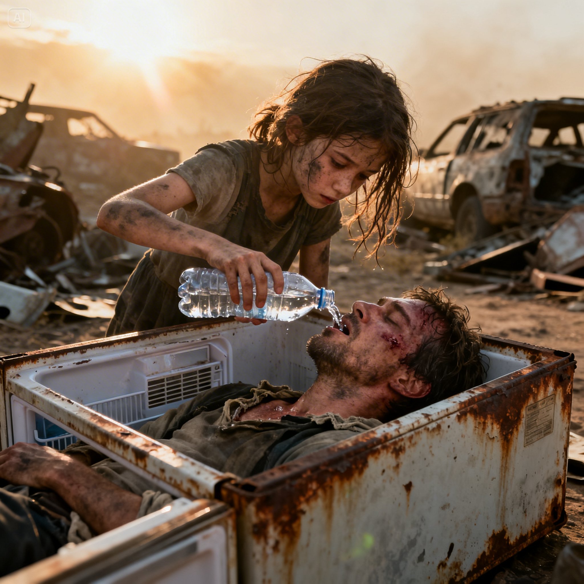 Lupita learned to tell the time by the ache in her chest. At sunrise, when the light barely brushed the heaps of trash, the landfill sometimes offered mercy