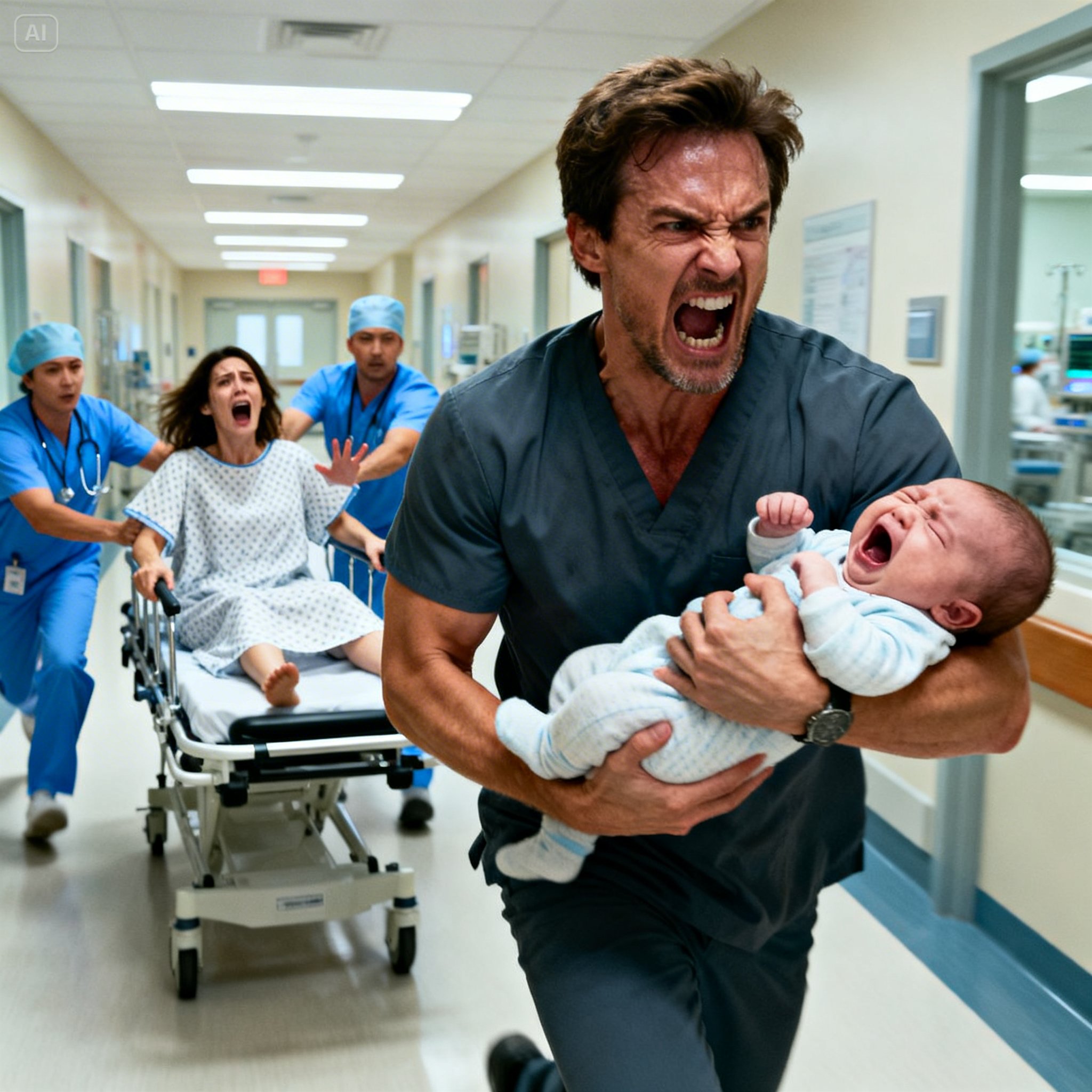 My brother’s wife claimed my baby at the hospital while I was unconscious, and I didn’t understand the scale of what had happened until I woke up to silence.