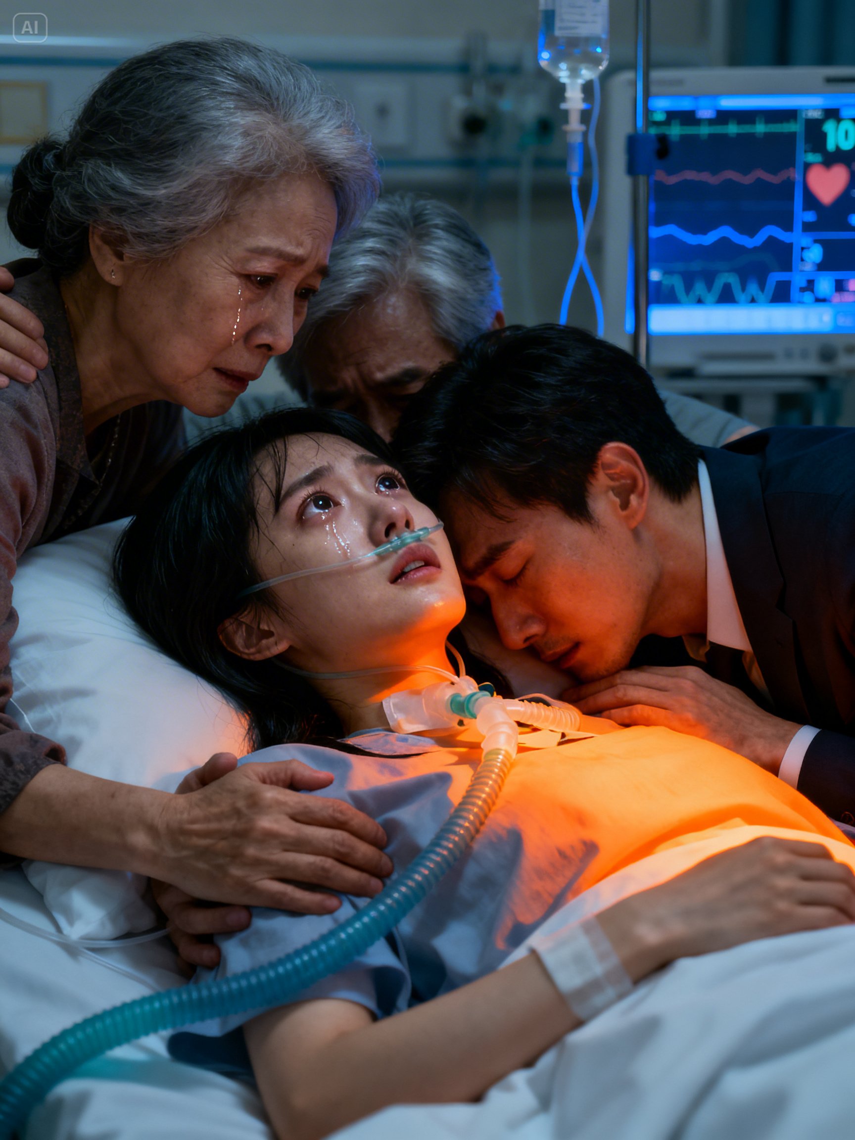 “I lost my sight three months ago after a car accident. My world went dark, and my parents moved us to a secluded villa to take care of me