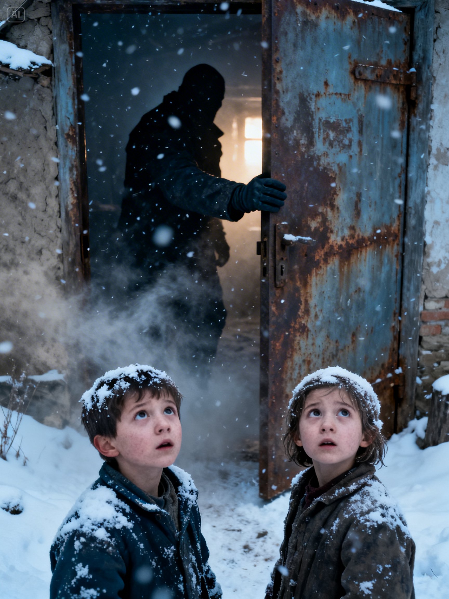 Our Mom Is Bound to a Boulder.