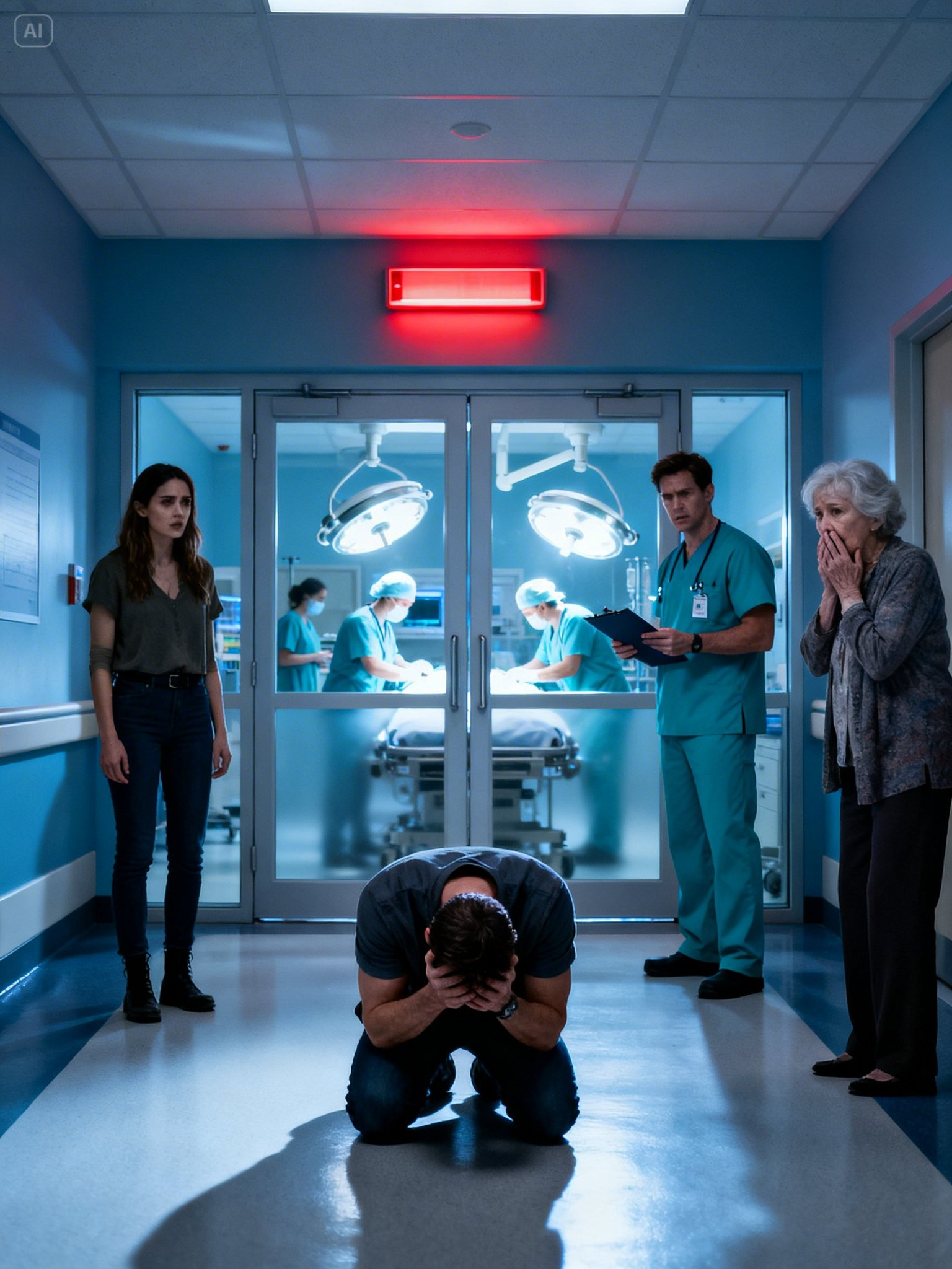 During an emer;;gency bl;;ood test to save our son, my husband suddenly collapsed and dropped a bomb;;shell: ‘I’m not his father.’ The room went cold when the truth finally surfaced….