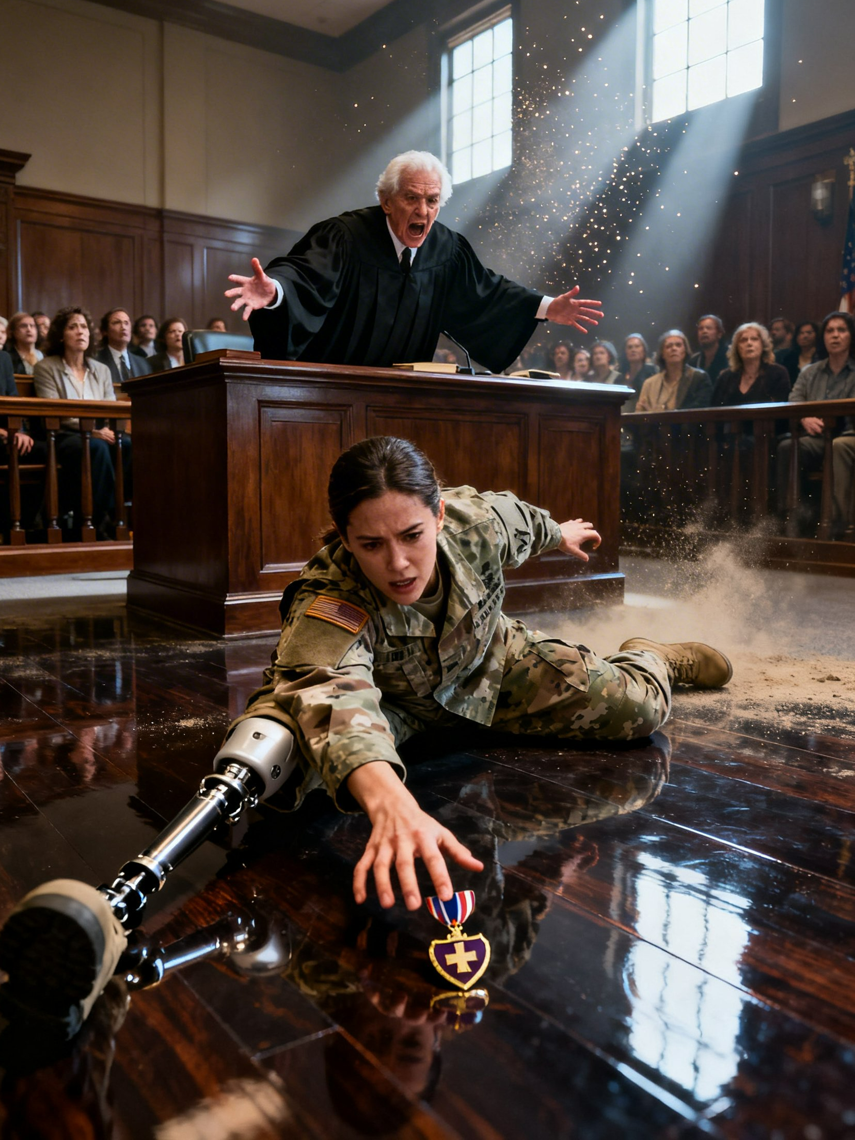 Judge Ordered a Disabled…