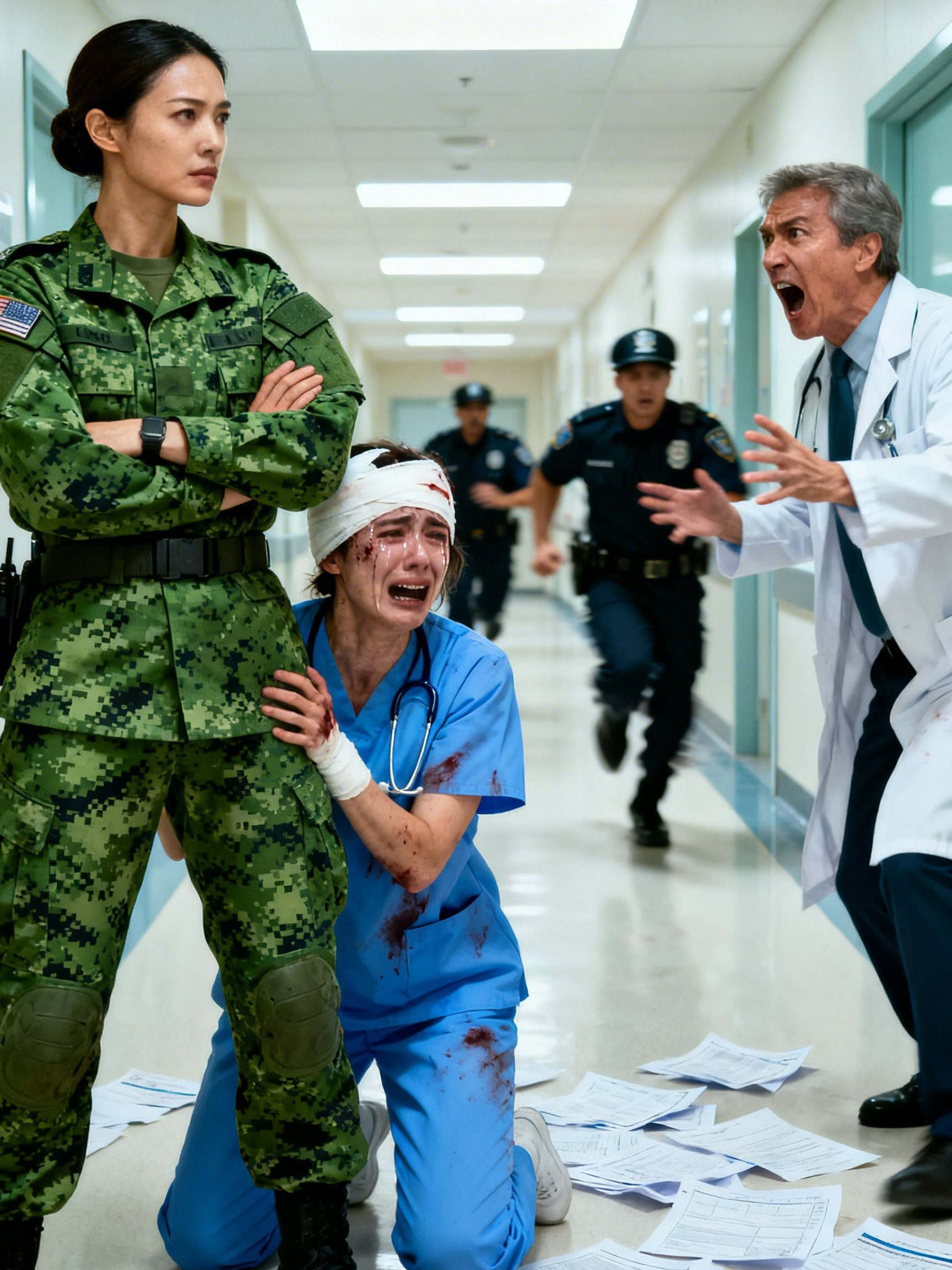 A Marine Twin Swaps With